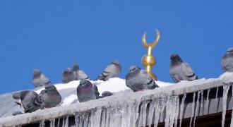  Erzurum’da termometreler -18’i gösterdi